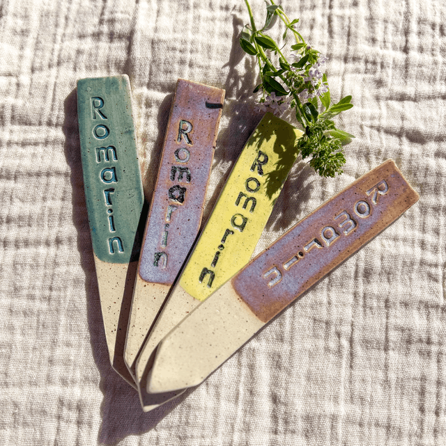 Étiquettes de jardin 