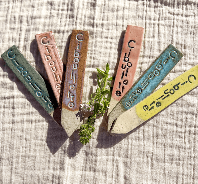 Étiquettes de jardin 